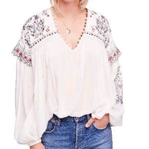 Free People Rock It Tonight Blouse